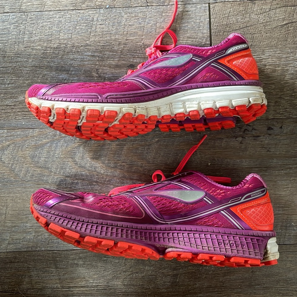 Brooks ghost 8 athletic running sneakers tennis shoes - Picture 5 of 8